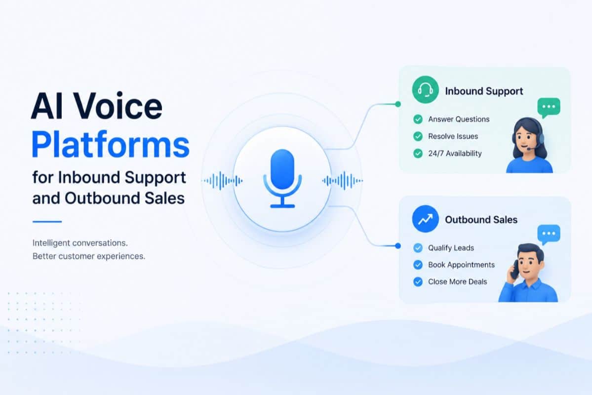 Best AI Voice Platforms for Inbound Support and Outbound Sales
